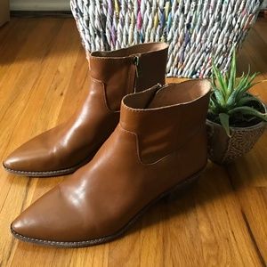 Women's Madewell Charley Boot in Leather